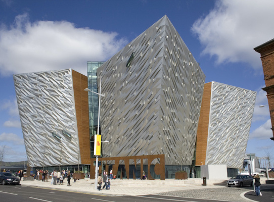 Titanic Belfast side view