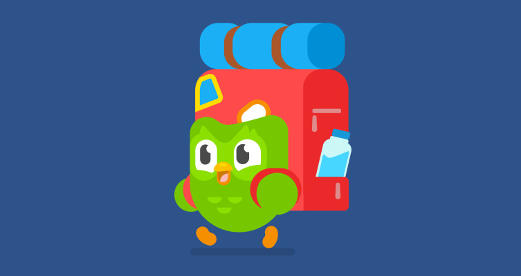 duolingo backpack